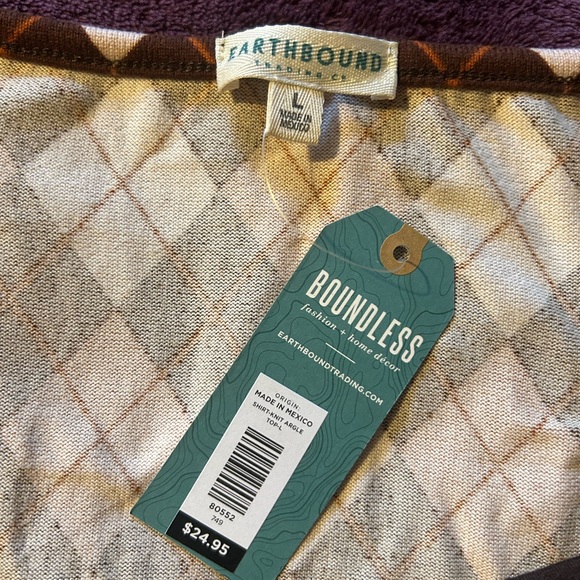 Earthbound halter cropped tank - Picture 6 of 6